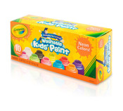 Crayola 10Ct Washable Kids' Neon Paint Crayola 10Ct Washable Kids' Neon Paint