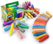 Crayola 48 Pack Sidewalk Chalk - out of pack