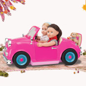 Our Generation Retro Car For 18" Doll Our Generation Retro Car For 18" Doll