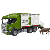 Bruder Scania R Series Cattle Transport Truck with Cattle