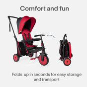 SmarTrike Stroller 6-in-1 Red SmarTrike Stroller 6-in-1 Red