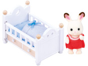 Sylvanian Families - Chocolate Rabbit Baby Set