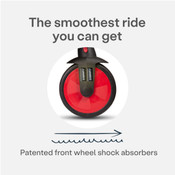 Smartrike STR7J Red - Folding Baby Tricycle 7-in-1