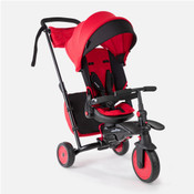 Smartrike STR7J Red - Folding Baby Tricycle 7-in-1