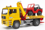 Bruder 1:16 MAN TGA Breakdown Truck with CC Vehicle