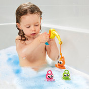 TOMY Toomies 3 in 1 Fishing Frenzy Bath Toy TOMY Toomies 3 in 1 Fishing Frenzy Bath Toy