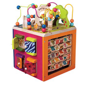 B. Zany Zoo Wooden Activity Cube