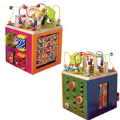 B. Zany Zoo Wooden Activity Cube