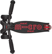 Micro Maxi Deluxe Pro Scooter - Black & Red