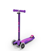 Maxi Micro Deluxe Led Scooter - Purple