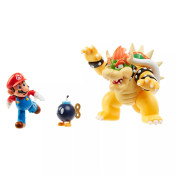 Nintendo Mario vs. Bowser Diorama Set