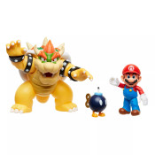 Nintendo Mario vs. Bowser Diorama Set