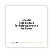 Tabletopics To Go What Do You Think