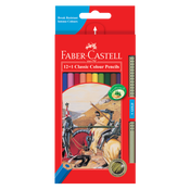 12 Faber-Castell Classic Colour Pencils Pack 12 Faber-Castell Classic Colour Pencils Pack
