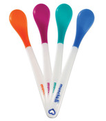 White Hot Infant Spoons - 4pk White Hot Infant Spoons - 4pk