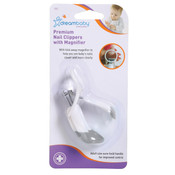 Dreambaby Premium Nail Clippers with Magnifier Grey Dreambaby Premium Nail Clippers with Magnifier Grey
