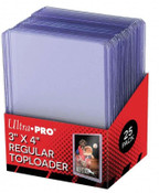 UltraPro Clear Regular Toploader - 3" X 4" 35 Point
