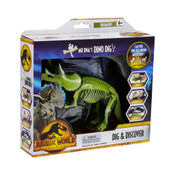 Jurassic World Dominion Edition Dino Dig (T-Rex, Triceratops, Spinosaurus)) Jurassic World Dominion Edition Dino Dig (T-Rex, Triceratops, Spinosaurus))