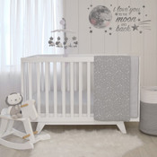 Living Textiles Removable Wall Decals - Sleepy Moon