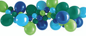 Balloon Garland Blue Green 40pk Balloon Garland Blue Green 40pk