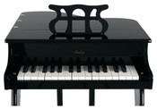 Royal Sound Small Piano with 30 Keys - Black