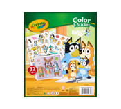 Crayola Colour & Sticker Book Bluey