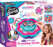 Shimmer 'n Sparkle 2 in 1 Spin & Bead Friendship Studio
