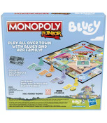 Monopoly Junior: Bluey Edition Board Game