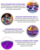 Garden Fairy Utensils 3-Piece Constructive Eating