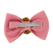 Disney Princess Ariel Pink Sparkling Rhinestone Hair Bow