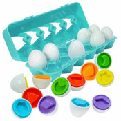 Infunbebe  12 Shape Sorter Eggs