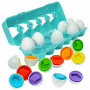 Infunbebe  12 Shape Sorter Eggs