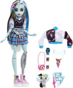 Monster High Frankie Stein Doll With Pet And Accessories