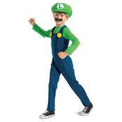 Nintendo Super Mario Luigi Fancy Dress Costume (7-8 years)