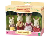 Sylvanian Families Chocolate Rabbit Family
