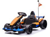 McLaren 24V Electric Drift Go-Kart for Kids - Orange