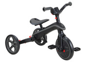 Globber Explorer Trike 4 in 1 Deluxe Play -Black/Grey