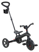 Globber Explorer Trike 4 in 1 Deluxe Play -Black/Grey