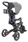 Globber Explorer Trike 4 in 1 Deluxe Play -Black/Grey