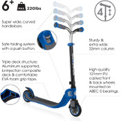 Globber Flow Foldable 125 - Blue Globber Flow Foldable 125 - Blue