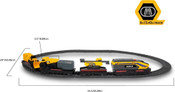 CAT Little Machines Power Track Train Set