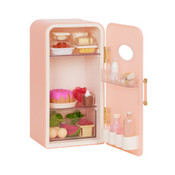 Our Generation Mini Fridge & Play Food Set - 46cm