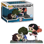 Demon Slayer - Tanjiro & Nezuko vs. Temple Demon Pop! Vinyl Figure