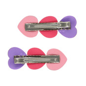 Glitter Hearts Alligator Hair Clips Glitter Hearts Alligator Hair Clips