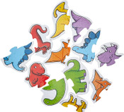 Orchard Toys Dinosaur 6 x 2 Piece Puzzles