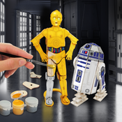 Wood Workx Star Wars Twin Pack - RDD2/ C3PO