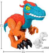 Imaginext Jurassic World Dominion Pyroraptor XL Poseable Dinosaur Imaginext Jurassic World Dominion Pyroraptor XL Poseable Dinosaur