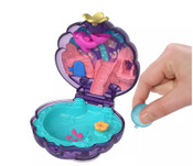Polly Pocket Sparkle Cove Adventure Unicorn Floatie Compact Playset