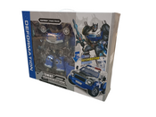 Police Car Transformable Robot