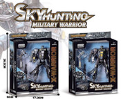 Helicopter-Transformable Robot (Black/Grey)